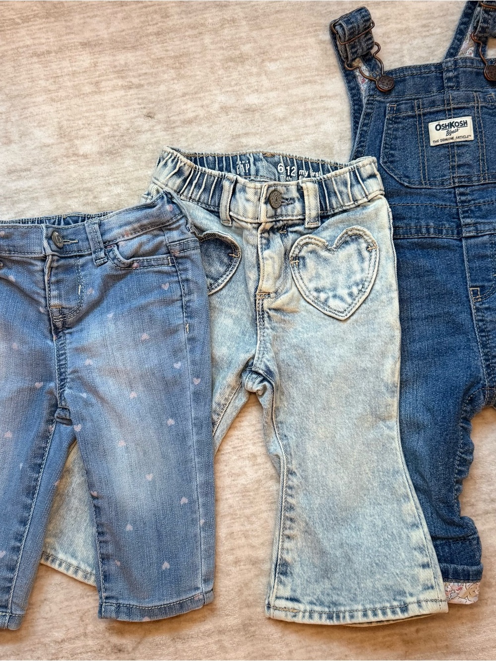 6-12 baby girl bottom bundle